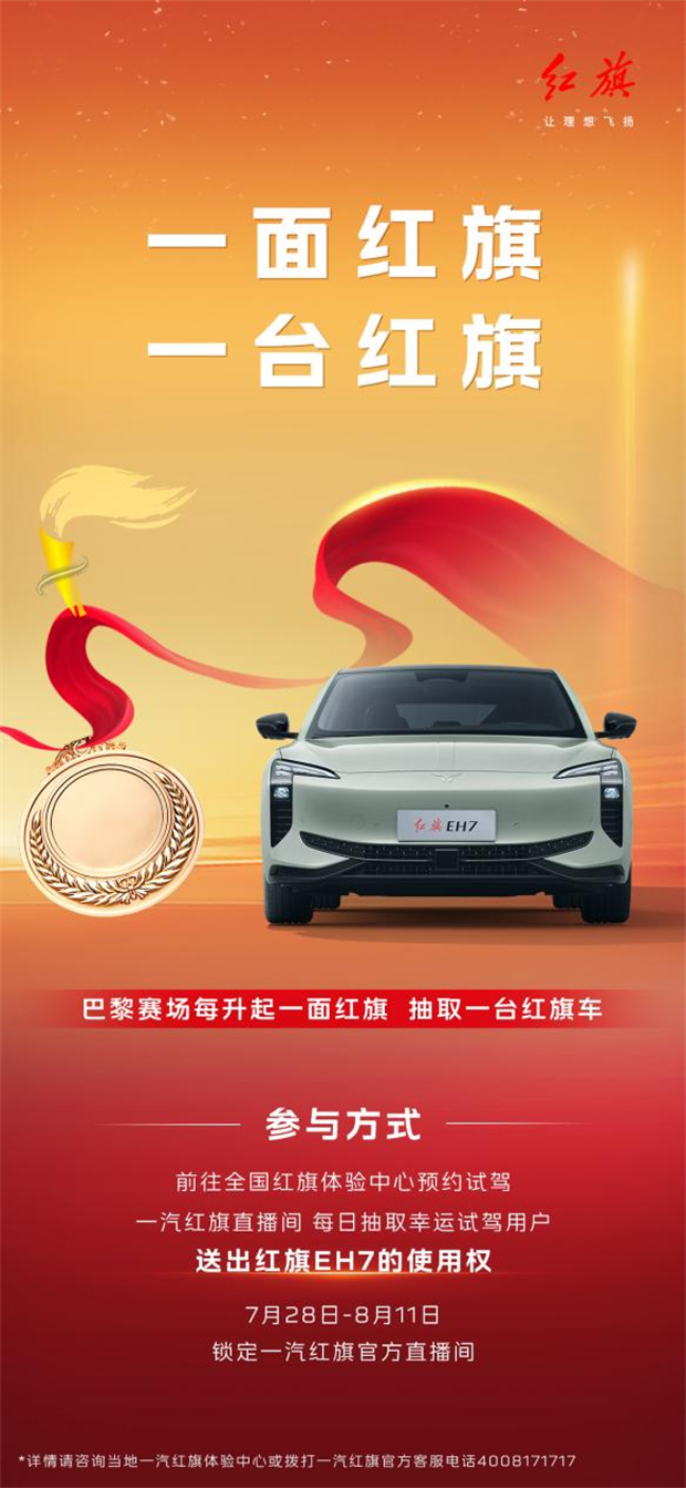 首批“錦鯉”已領獎！一汽紅旗向幸運粉絲交付紅旗EH7