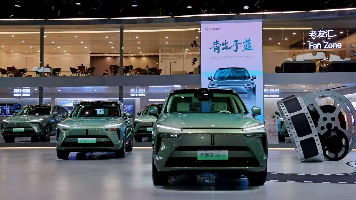 全場景NOA全國開城 長城汽車攜全新藍(lán)山閃耀廣州車展